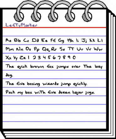 Lefty Regular animated font preview Lefty Regular animated font preview