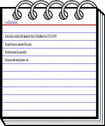 LegalObligationSans Regular animated font preview LegalObligationSans Regular animated font preview