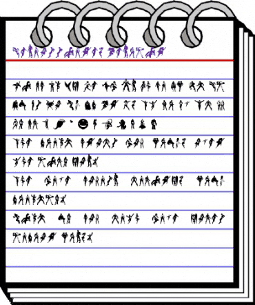 Legionnaires Regular animated font preview