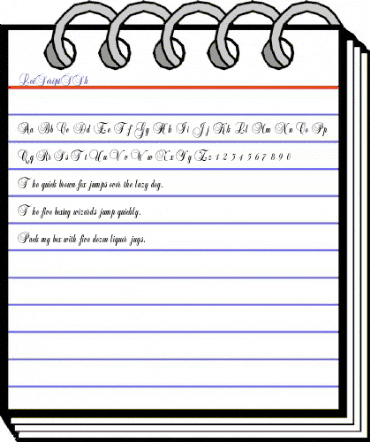 LeiScriptSSk Regular animated font preview LeiScriptSSk Regular animated font preview