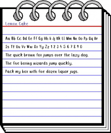 Lemon Cake Regular animated font preview Lemon Cake Regular animated font preview
