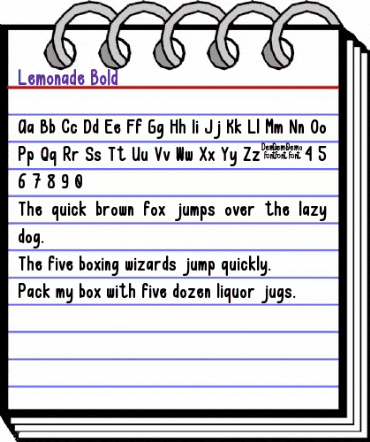 Lemonade Bold Regular animated font preview Lemonade Bold Regular animated font preview