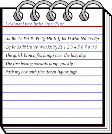 LeMonde Livre Medium animated font preview LeMonde Livre Medium animated font preview