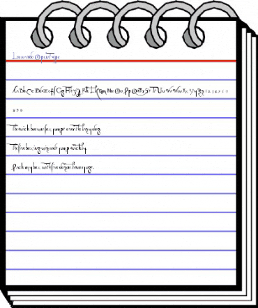 Leonardo Regular animated font preview Leonardo Regular animated font preview