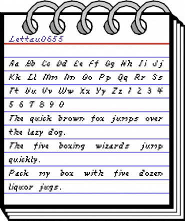 lettau 06_55 Regular animated font preview lettau 06_55 Regular animated font preview