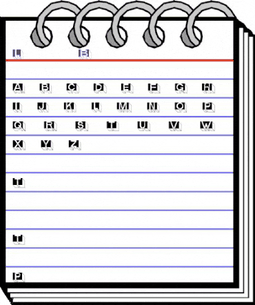 LetterBuildings Regular animated font preview LetterBuildings Regular animated font preview