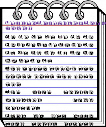 LetterBuildingsRoundContrast Regular animated font preview LetterBuildingsRoundContrast Regular animated font preview