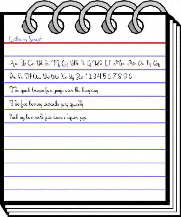 Lettering Script Regular animated font preview Lettering Script Regular animated font preview