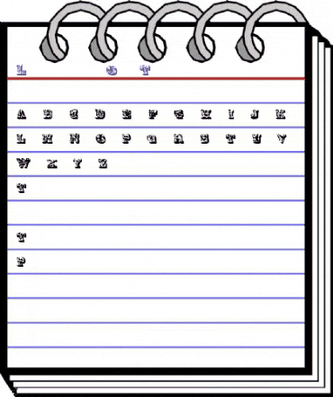 Lettre ornee Regular animated font preview Lettre ornee Regular animated font preview