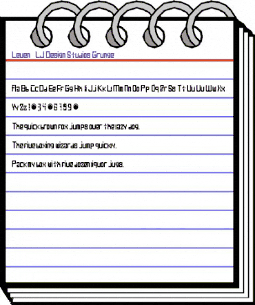 Leven Grunge Bold animated font preview Leven Grunge Bold animated font preview