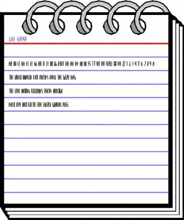 LHF Gypsy Regular animated font preview LHF Gypsy Regular animated font preview