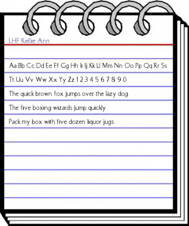 LHF Kellie Ann Roman animated font preview LHF Kellie Ann Roman animated font preview