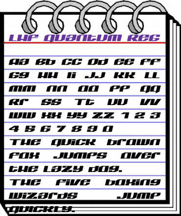 LHF Quantum REG Regular animated font preview LHF Quantum REG Regular animated font preview
