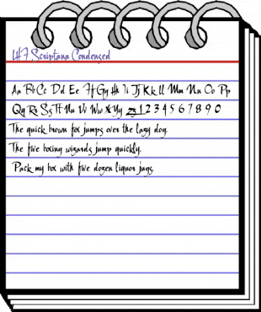 LHF Scriptana Regular animated font preview LHF Scriptana Regular animated font preview