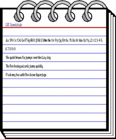 LHF Speedstyle Regular animated font preview