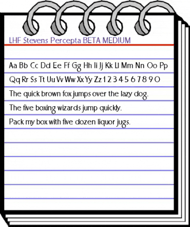 LHF Stevens Percepta BETA Regular animated font preview LHF Stevens Percepta BETA Regular animated font preview