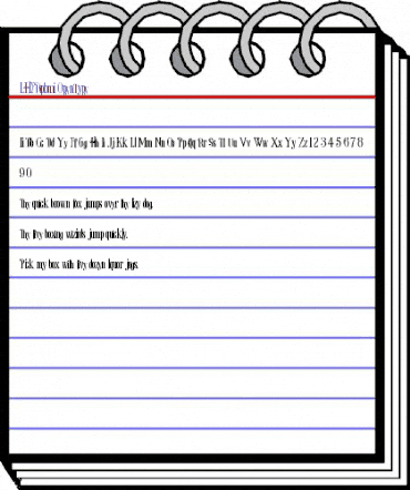 LHF Diploma Regular animated font preview LHF Diploma Regular animated font preview