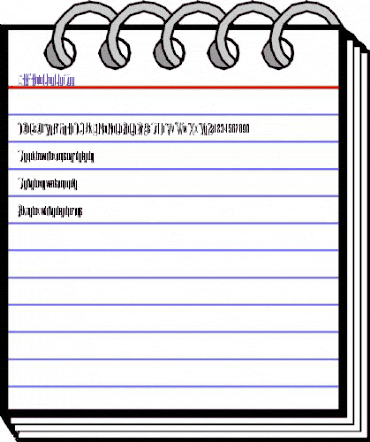 LHF Hamilton Ornate Regular animated font preview