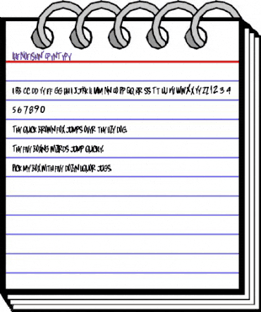 LHF No Fishin' Regular animated font preview LHF No Fishin' Regular animated font preview