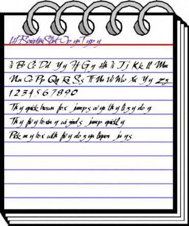 LHF Scriptana Slant Regular animated font preview LHF Scriptana Slant Regular animated font preview