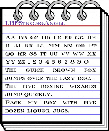 LHF Strong Angle Regula animated font preview LHF Strong Angle Regula animated font preview