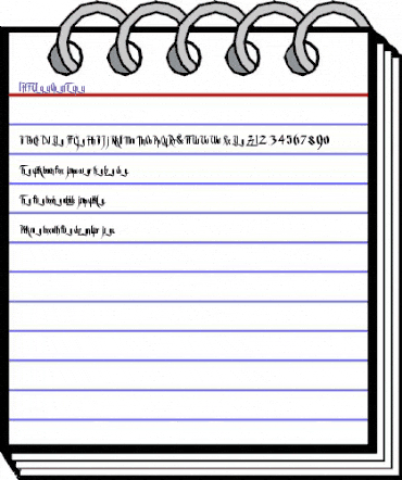 LHF Village Regular animated font preview LHF Village Regular animated font preview