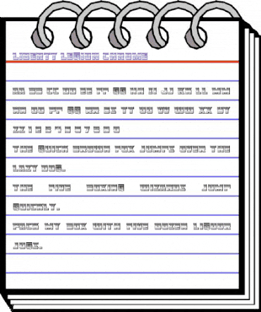 Liberty Legion Chrome Regular animated font preview Liberty Legion Chrome Regular animated font preview