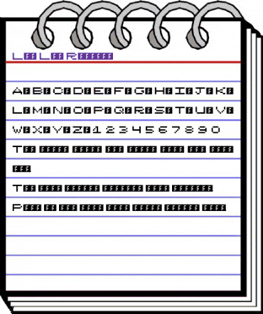 Lie Low Regular animated font preview