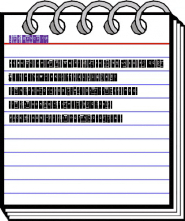 Lievidence TNY Regular animated font preview