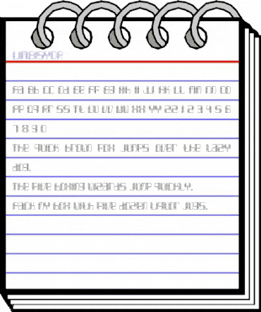 LIMBISYOR Regular animated font preview