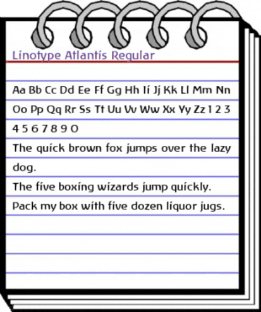 LTAtlantis Regular animated font preview LTAtlantis Regular animated font preview