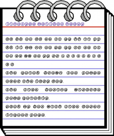 LTMailbox Light Heavy animated font preview