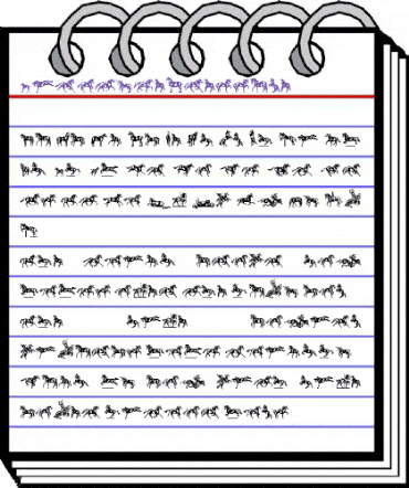 LTDressage Medium animated font preview