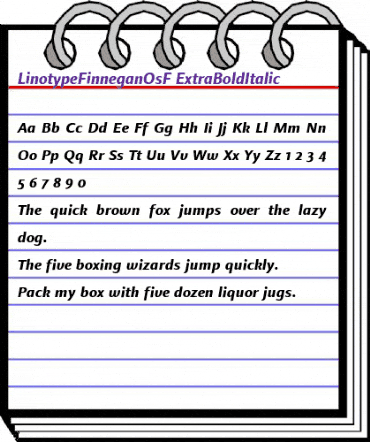 LTFinnegan OsF Medium Bold Italic animated font preview LTFinnegan OsF Medium Bold Italic animated font preview