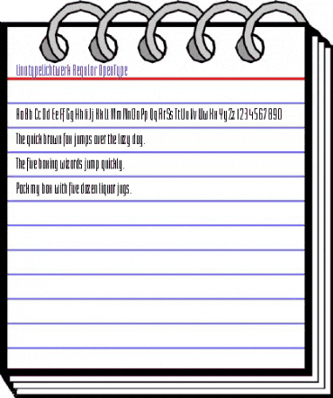 LinotypeLichtwerk Regular animated font preview LinotypeLichtwerk Regular animated font preview