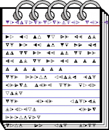 LTTapestry Triangle Medium animated font preview