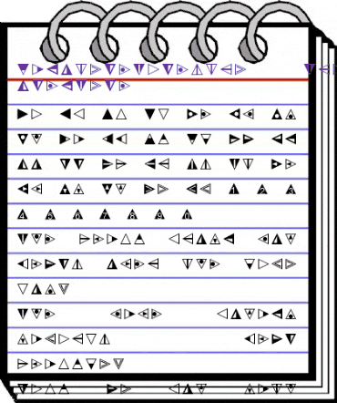 LinotypeTapestry-Triangle Regular animated font preview