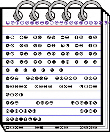 LTTapestry Circle Regular animated font preview