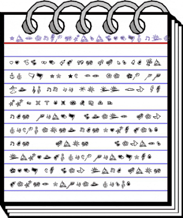 LTZigibacks Two Regular animated font preview