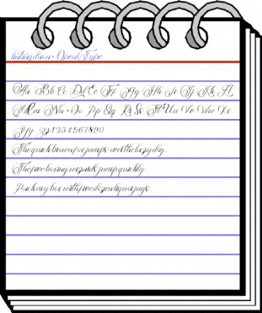 lintingdaon Regular animated font preview