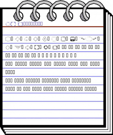 LM Ornaments Regular animated font preview