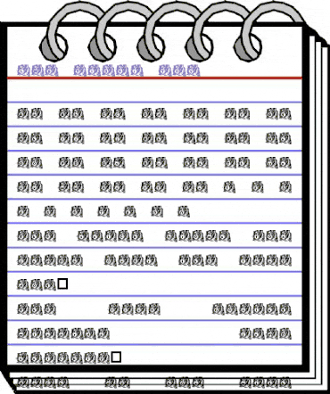 LMS Tiger Toy Regular animated font preview