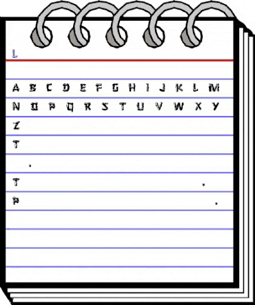 Logger Regular animated font preview