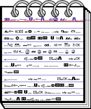 LogosCompanyP02 Regular animated font preview