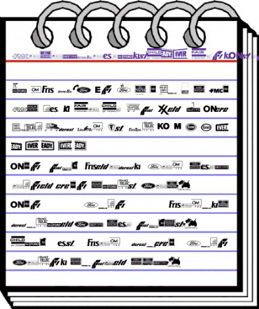 LogosCompany P07 animated font preview