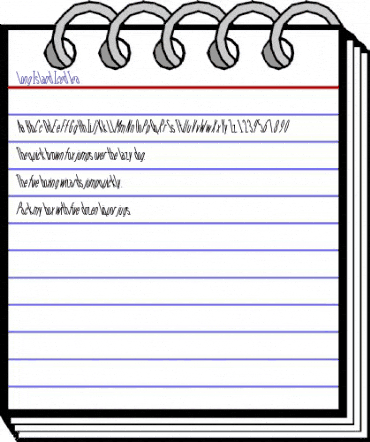 Long Island Iced Tea Normal animated font preview