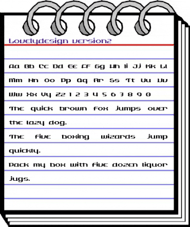 Lovelydesign version2 animated font preview Lovelydesign version2 animated font preview