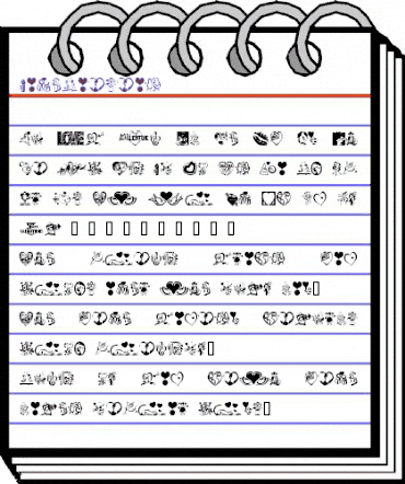 LovePoision Regular animated font preview