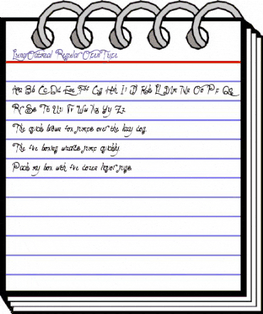 Lunar Oatmeal Regular animated font preview