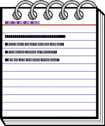 MacroFont Tanny Backy Regular animated font preview MacroFont Tanny Backy Regular animated font preview